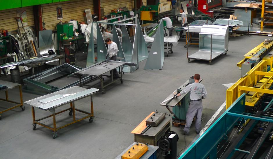 Fabrication gaines ventilations